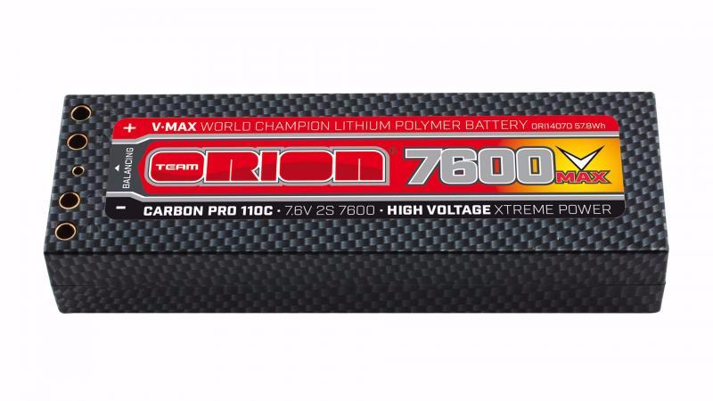 Carbon Pro V-Max 110C LiPo accu’s  | Team Orion